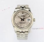31mm Rolex Watch For Sale EW Factory Rolex Datejust Silver Face Watch 